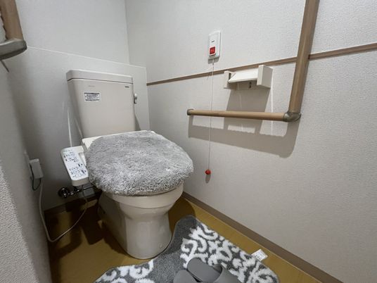 安心装備のトイレ