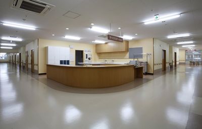 広々とした廊下