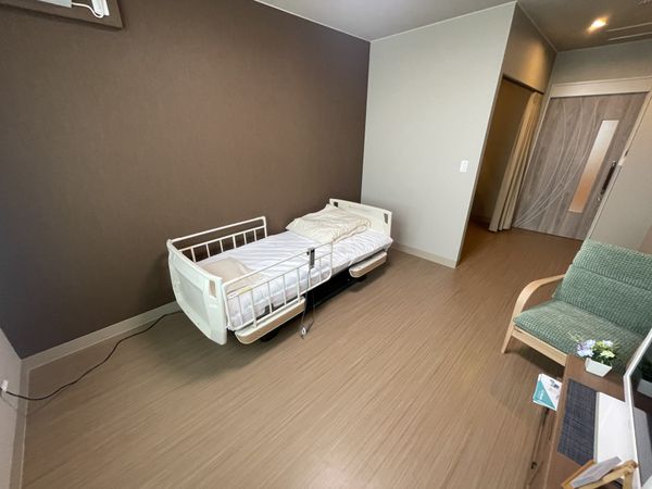 ゆったり広い居室