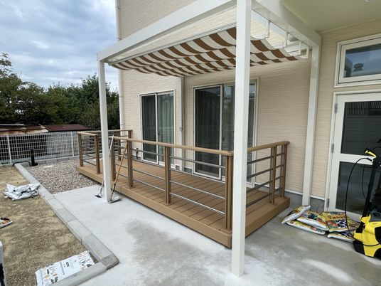 くつろぎのテラス