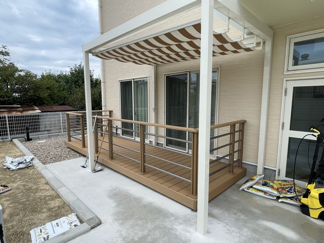 くつろぎのテラス