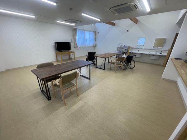 広々とした共有スペース