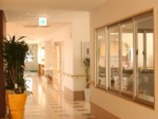 明るく広い廊下 廊下 光が差し込む廊下です。職員が行き来しやすく、快適な職場環境を支えています。