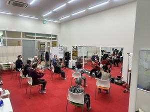 体操をする部屋