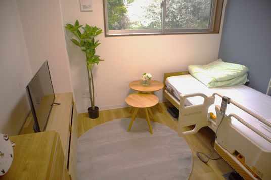 窓際の居室