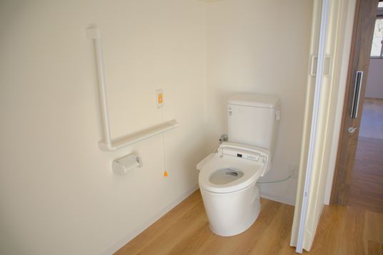 設備充実のトイレ
