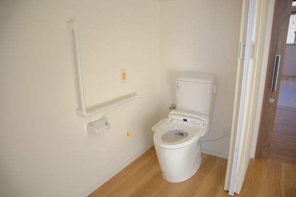 設備充実のトイレ