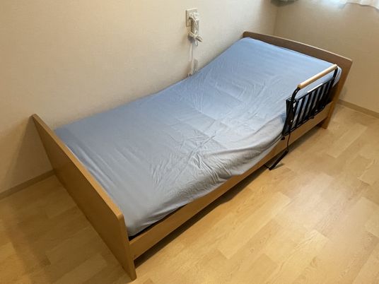快適なベッドの居室