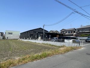 心地よい中庭の外観