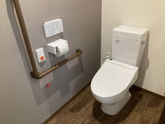 手すり付きトイレ