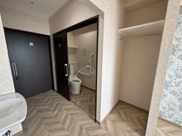 安全に配慮したトイレ