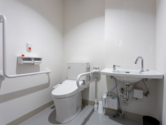 広いトイレスペース