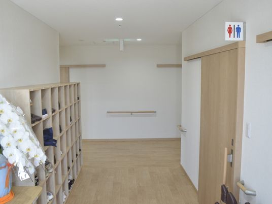 落ち着いた廊下