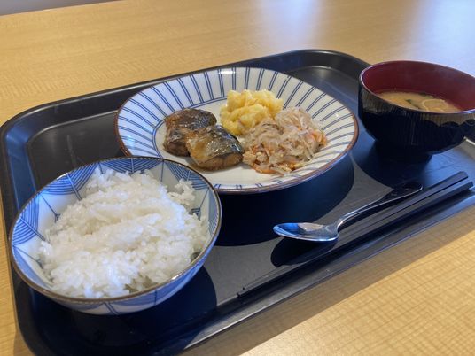 和食の朝食セット