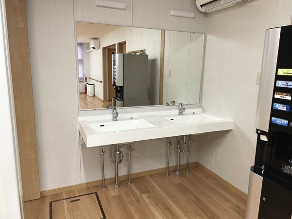 清潔感のある洗面台