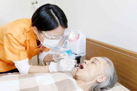 ケア中の居室