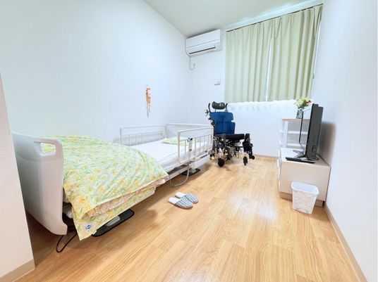 広がる明るい居室