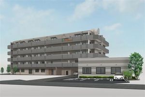 シンプルな建物外観