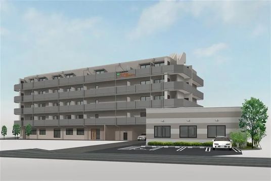 シンプルな建物外観