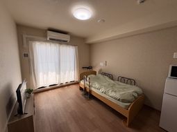 日当たりのよい居室  
