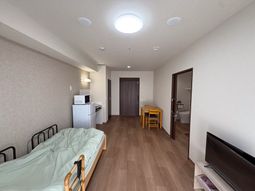 備え付け家具の居室  