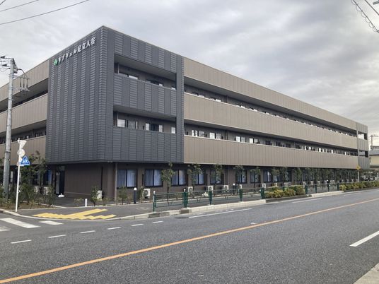 シンプルな外観