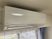 壁に設置された空調