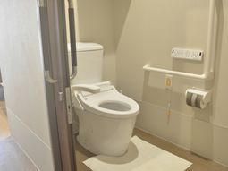 設備充実のトイレ