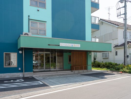 看板がある建物