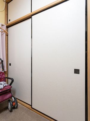 収納のある居室