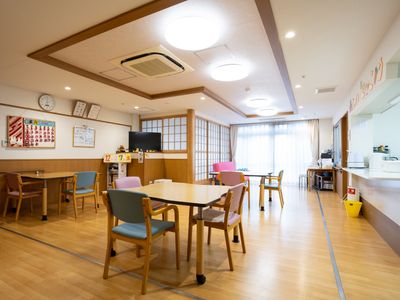 自然光が差し込む室内