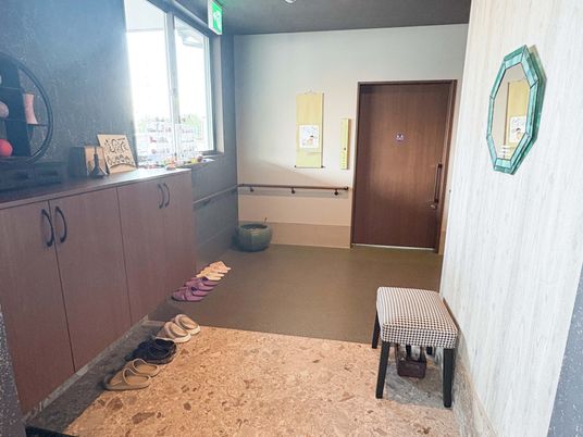 トイレ近くの廊下