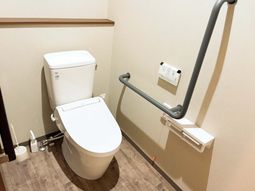 使いやすい設計のトイレ