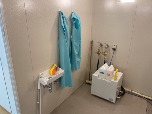 作業用設備がある部屋