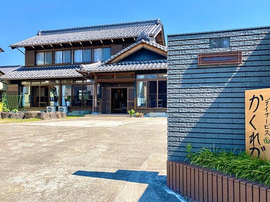 和風の外観  
