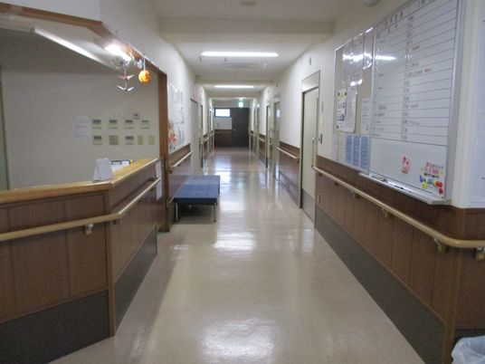 手入れされた廊下