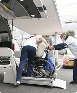 車椅子対応の車両