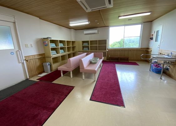 ゆったりした休憩室