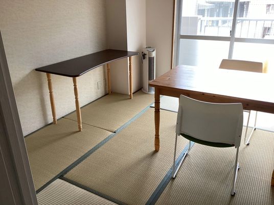 畳敷きの多目的室です。  
