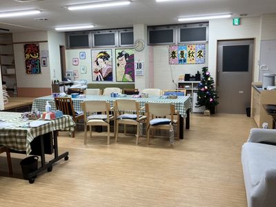 生き生きとしたダイニングルーム