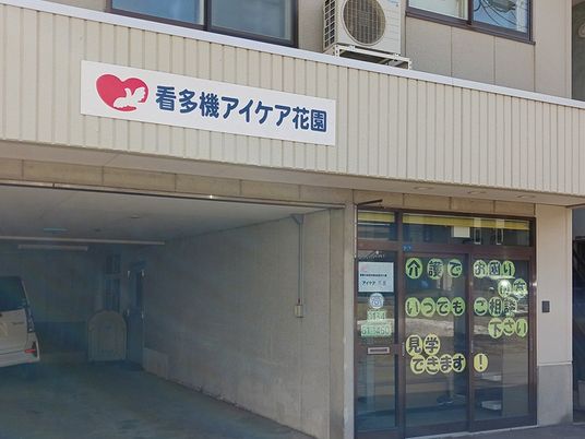 建物外観と看板  