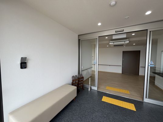 広々としたエントランス