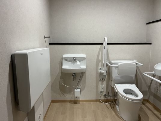 設備が整ったトイレ