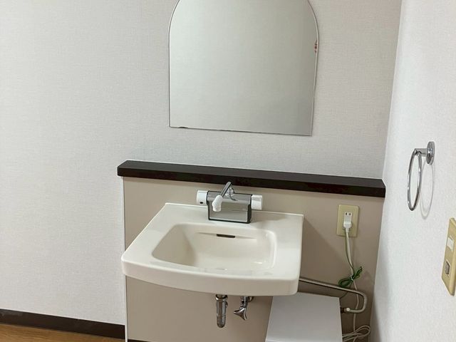 洗面台 洗面台 シンプルで使いやすい洗面台です。設備が整っていてケアも安心です。
