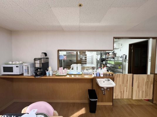 広々としたキッチン