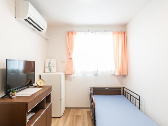 明るい室内の居室