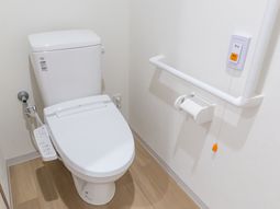 使いやすい設備のトイレ
