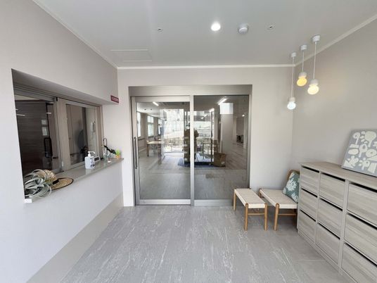 明るい室内スペース