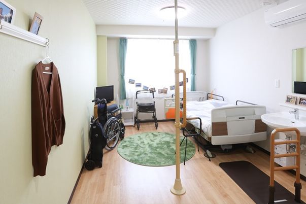 車椅子対応の居室