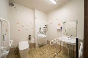 設備充実の洗面所